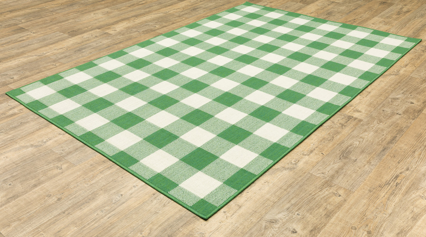 MERIDIAN 2598G Green Rug - ORIENTAL WEAVERS