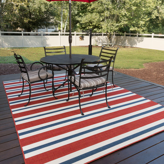 MERIDIAN 5701R Red Rug - ORIENTAL WEAVERS