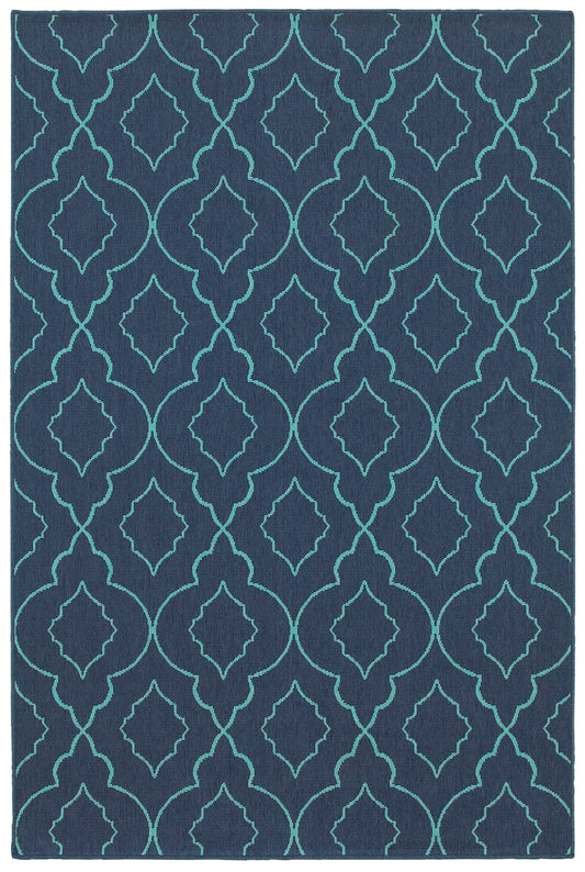 MERIDIAN 7541B Navy Rug - ORIENTAL WEAVERS