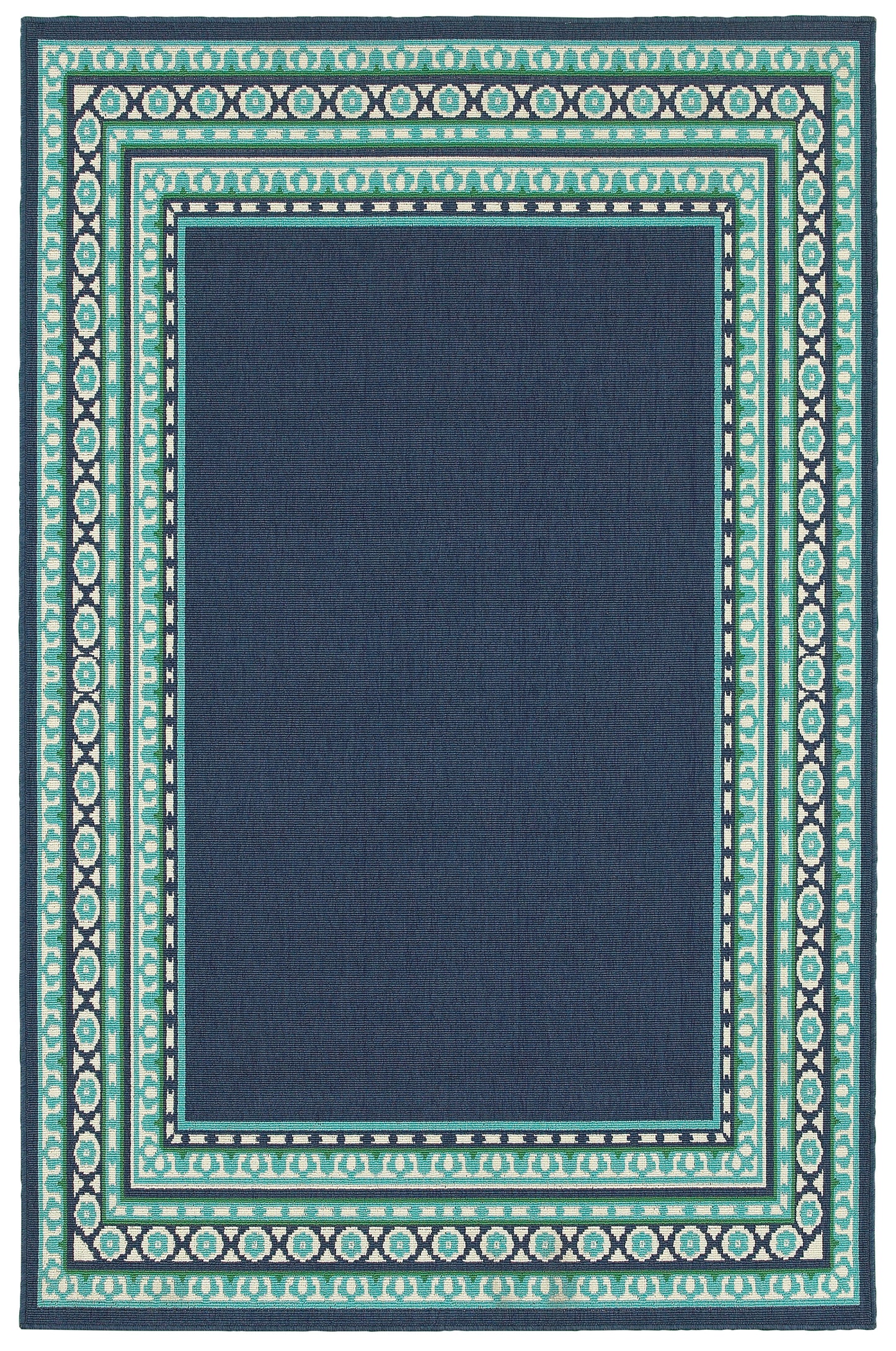 MERIDIAN 9650B Navy Rug - ORIENTAL WEAVERS