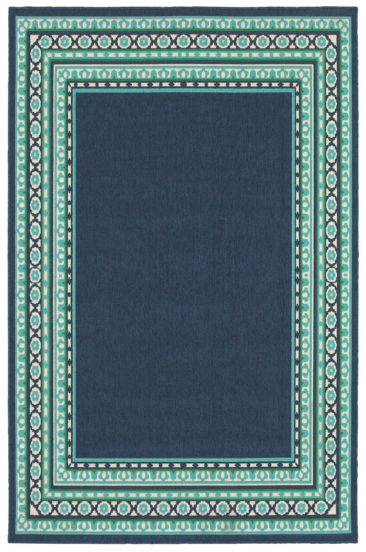 MERIDIAN 9650B Navy Rug - ORIENTAL WEAVERS