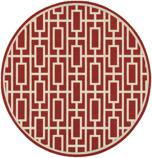 MERIDIAN 9754R Red Rug - ORIENTAL WEAVERS