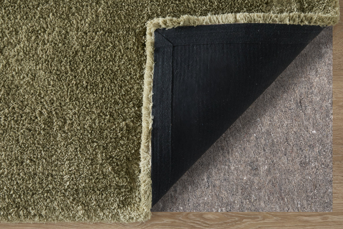 Tula Modern/Classic Solid Green - Feizy Rug