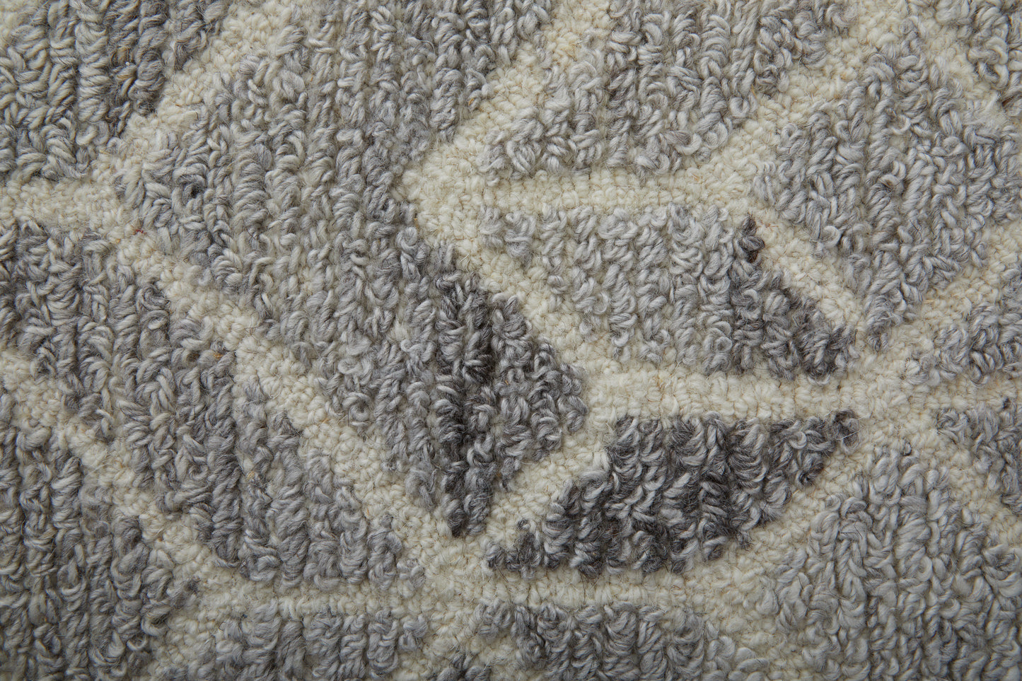 Asher Transitional/Industrial/Casual Geometric/Herringbone/Chevron Taupe/Gray/Ivory - Feizy Rug