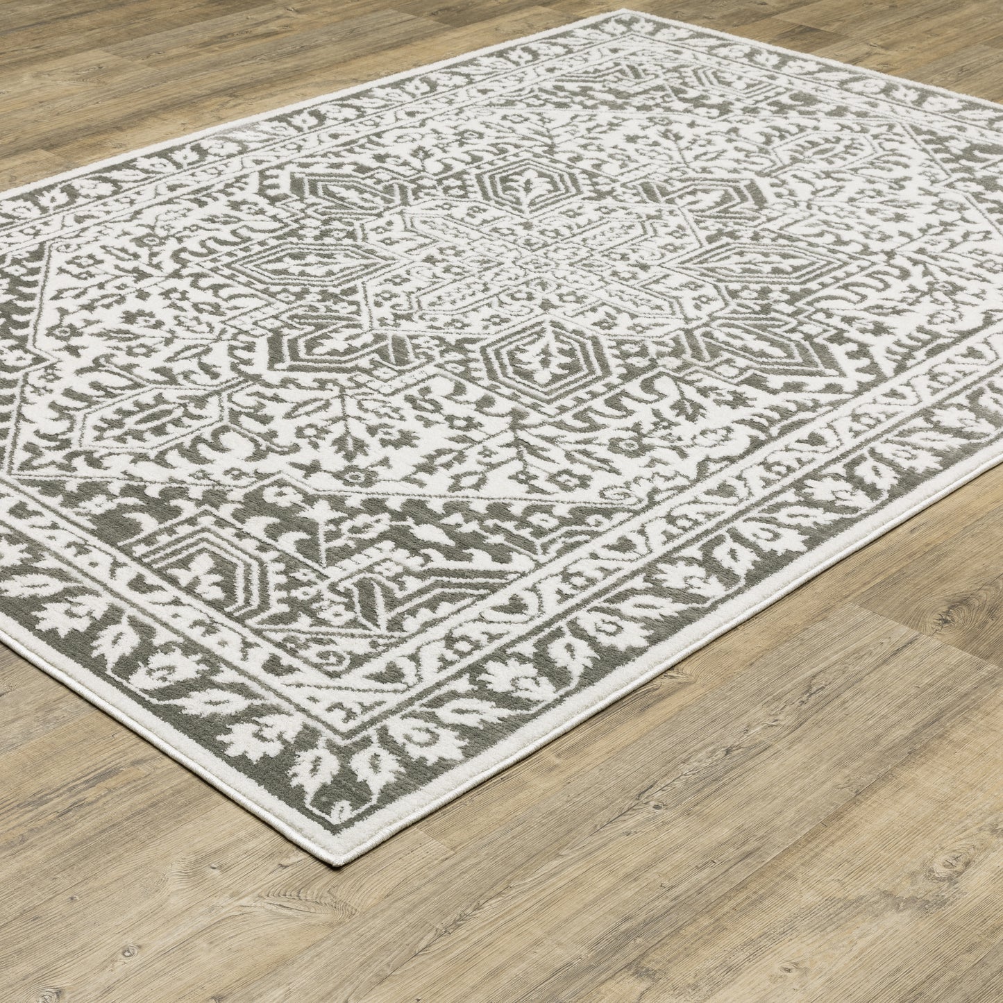MONTECITO 1101W Grey Rug - ORIENTAL WEAVERS