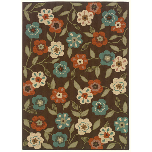 MONTEGO 2267D Brown Rug - ORIENTAL WEAVERS