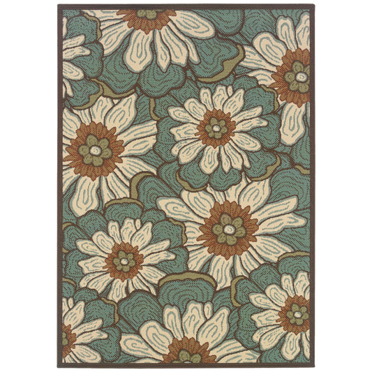 MONTEGO 3444M Blue Rug - ORIENTAL WEAVERS