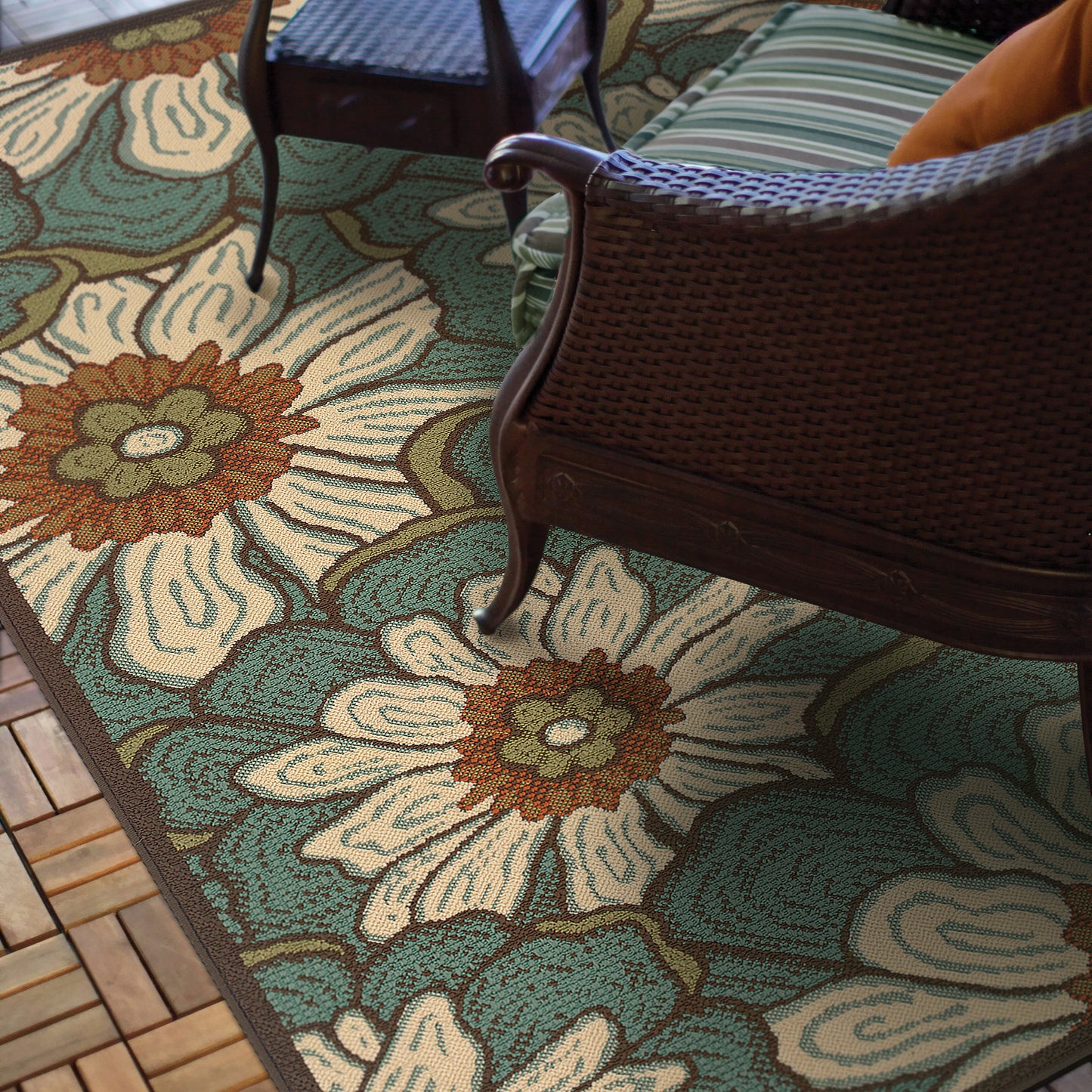 MONTEGO 3444M Blue Rug - ORIENTAL WEAVERS