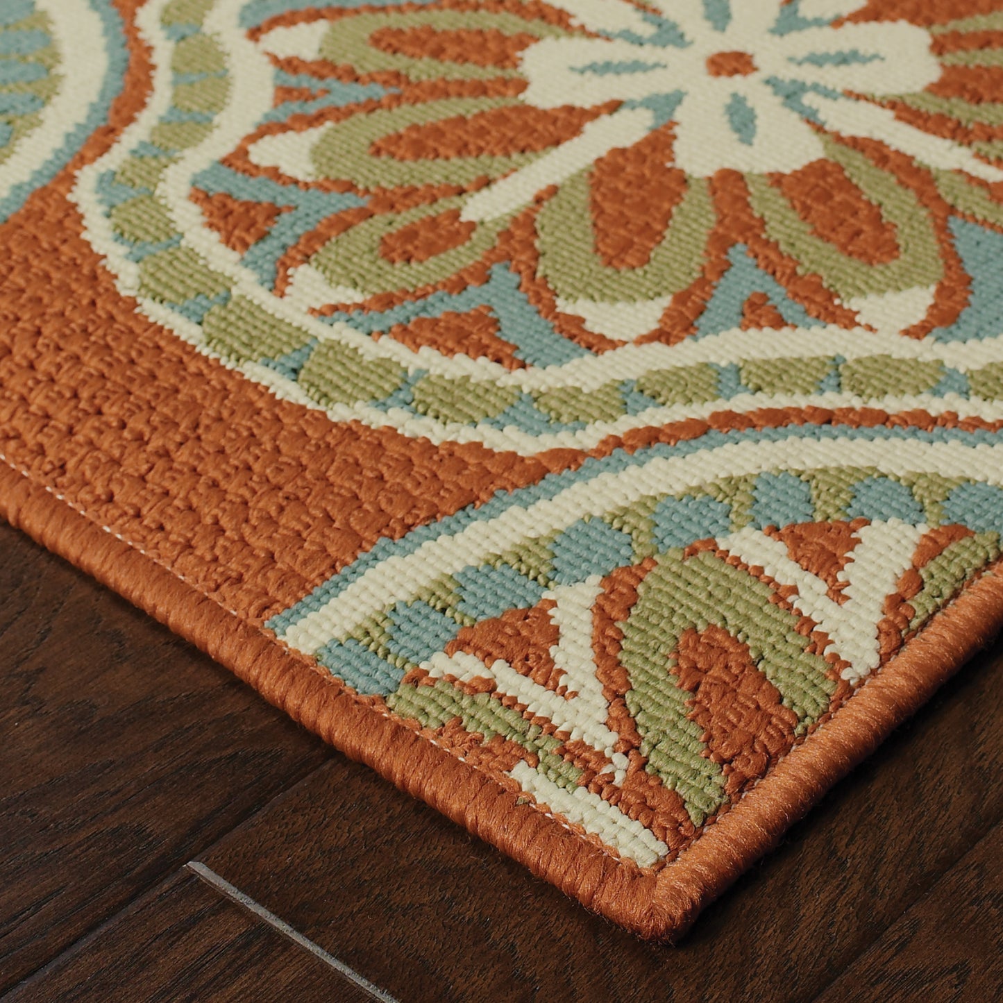 MONTEGO 8323D Rust Rug - ORIENTAL WEAVERS