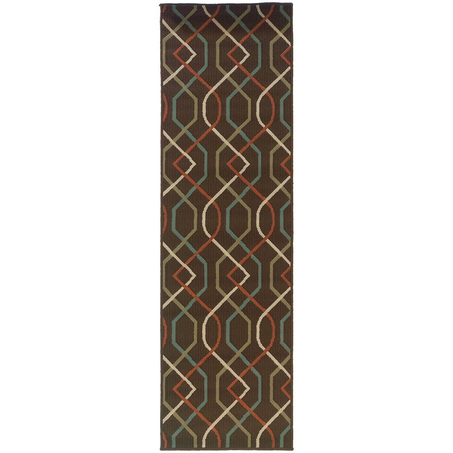 MONTEGO 896N6 Brown Rug - ORIENTAL WEAVERS