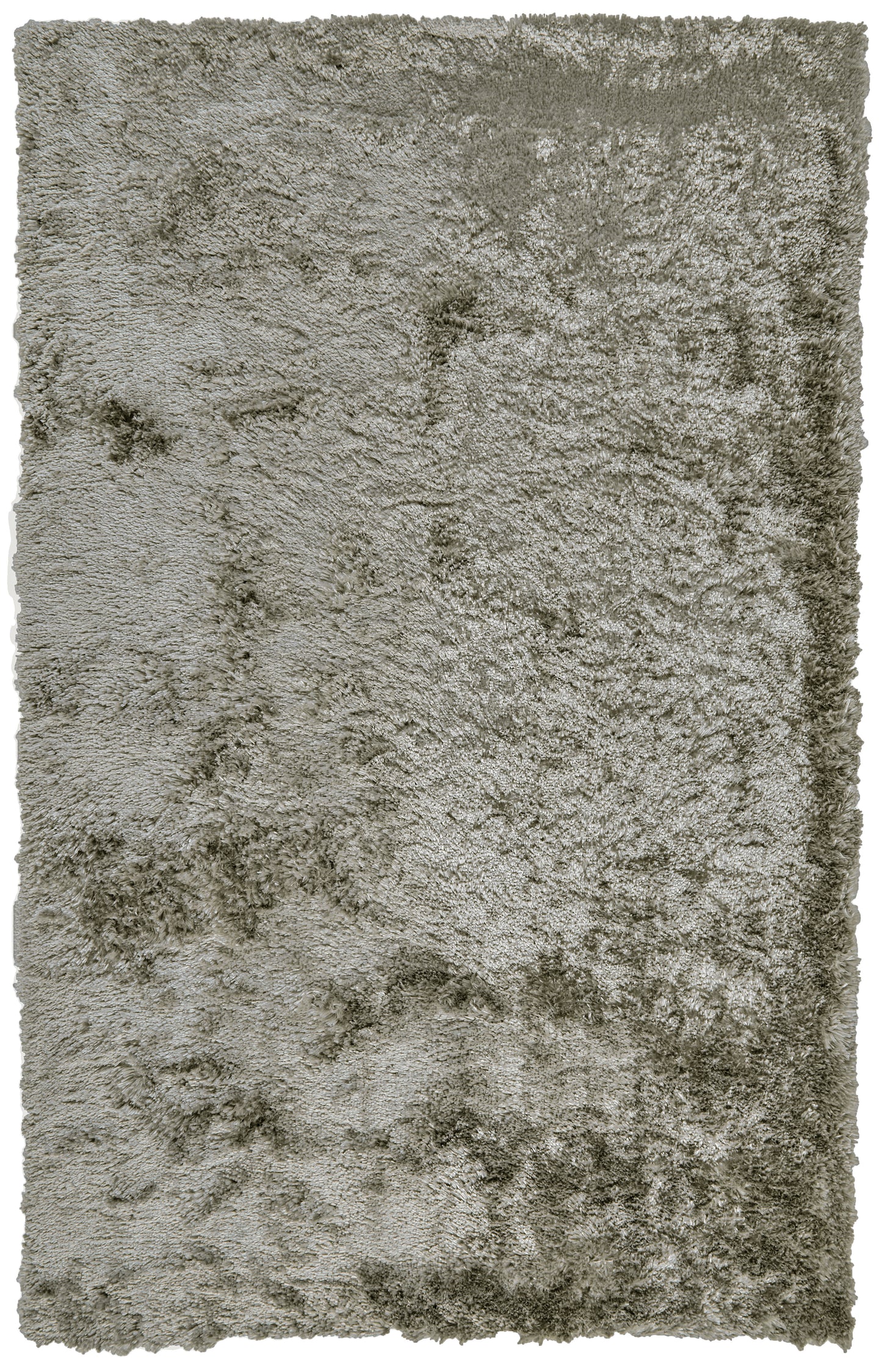 Blunham Modern/Luxury & Glam Solid Green/Gray - Feizy Rug