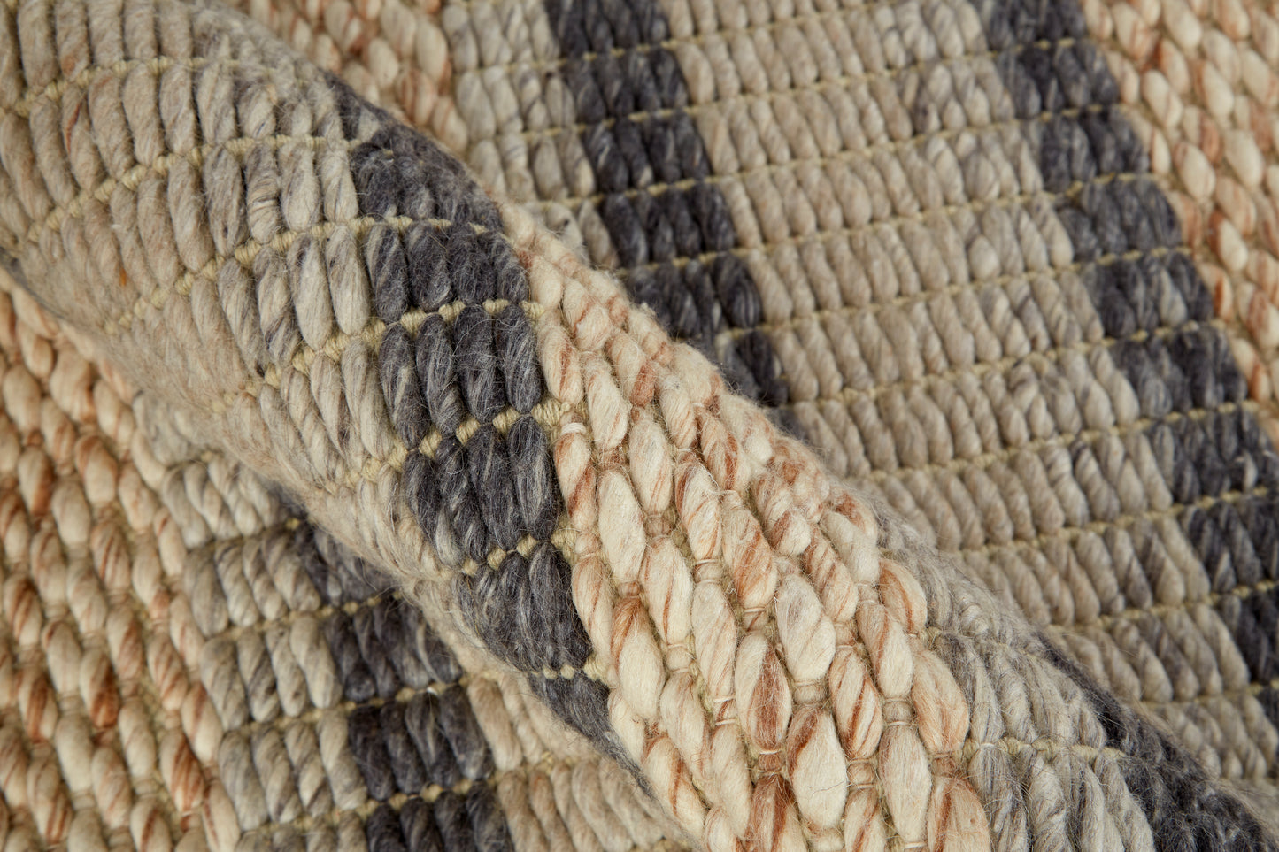 Berkeley Transitional/Casual/Nautical & Coastal Ivory/Tan/Gray Accent Rug