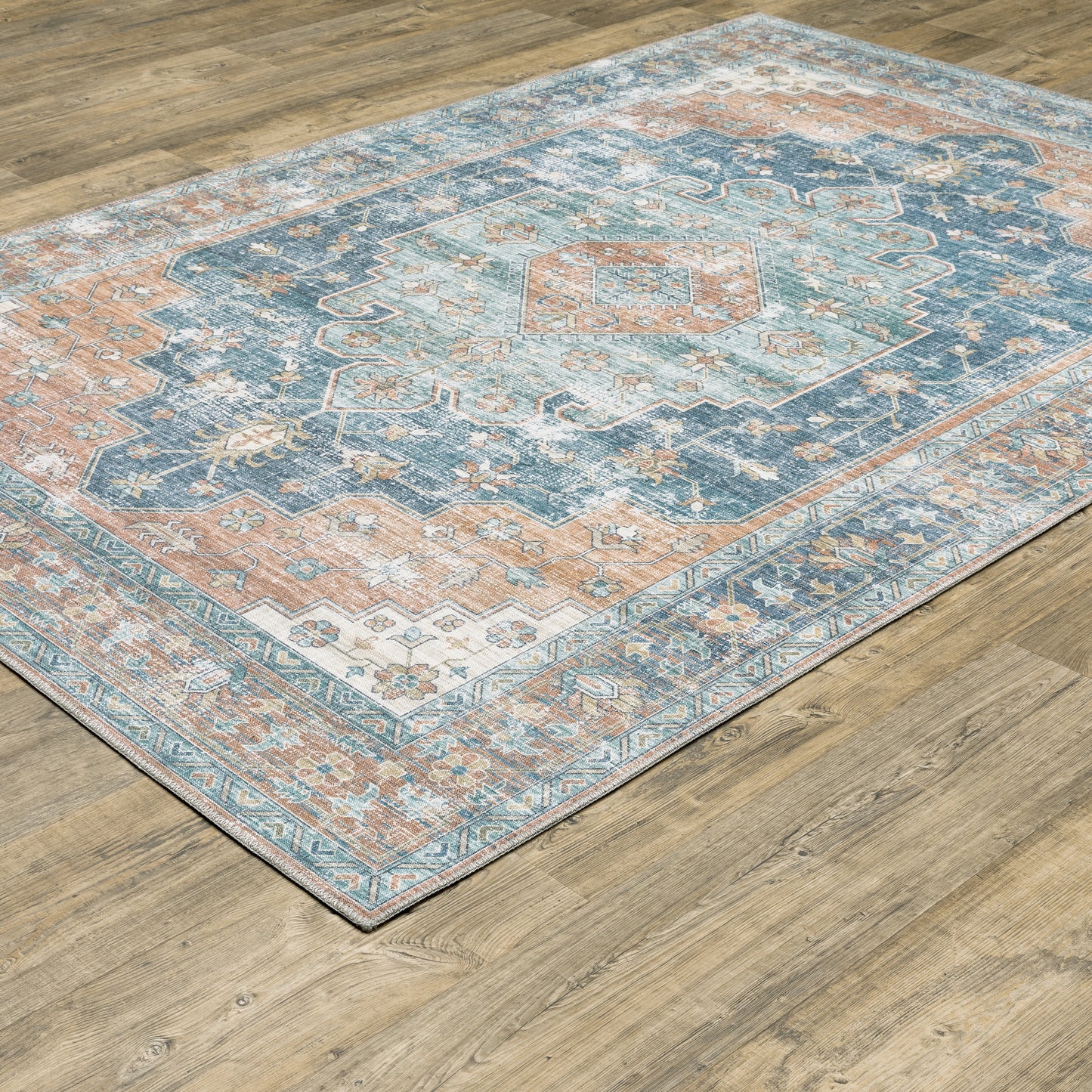 MYERS PARK MYP03 Rust Rug - ORIENTAL WEAVERS