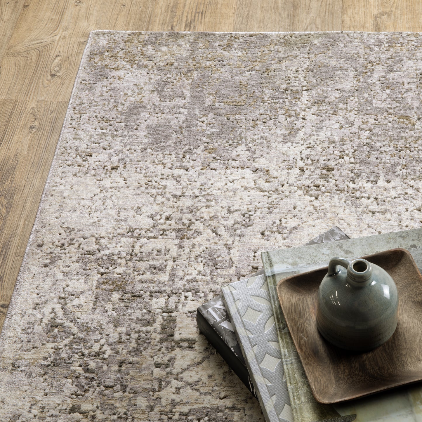 NEBULOUS 1330E Beige Rug - ORIENTAL WEAVERS