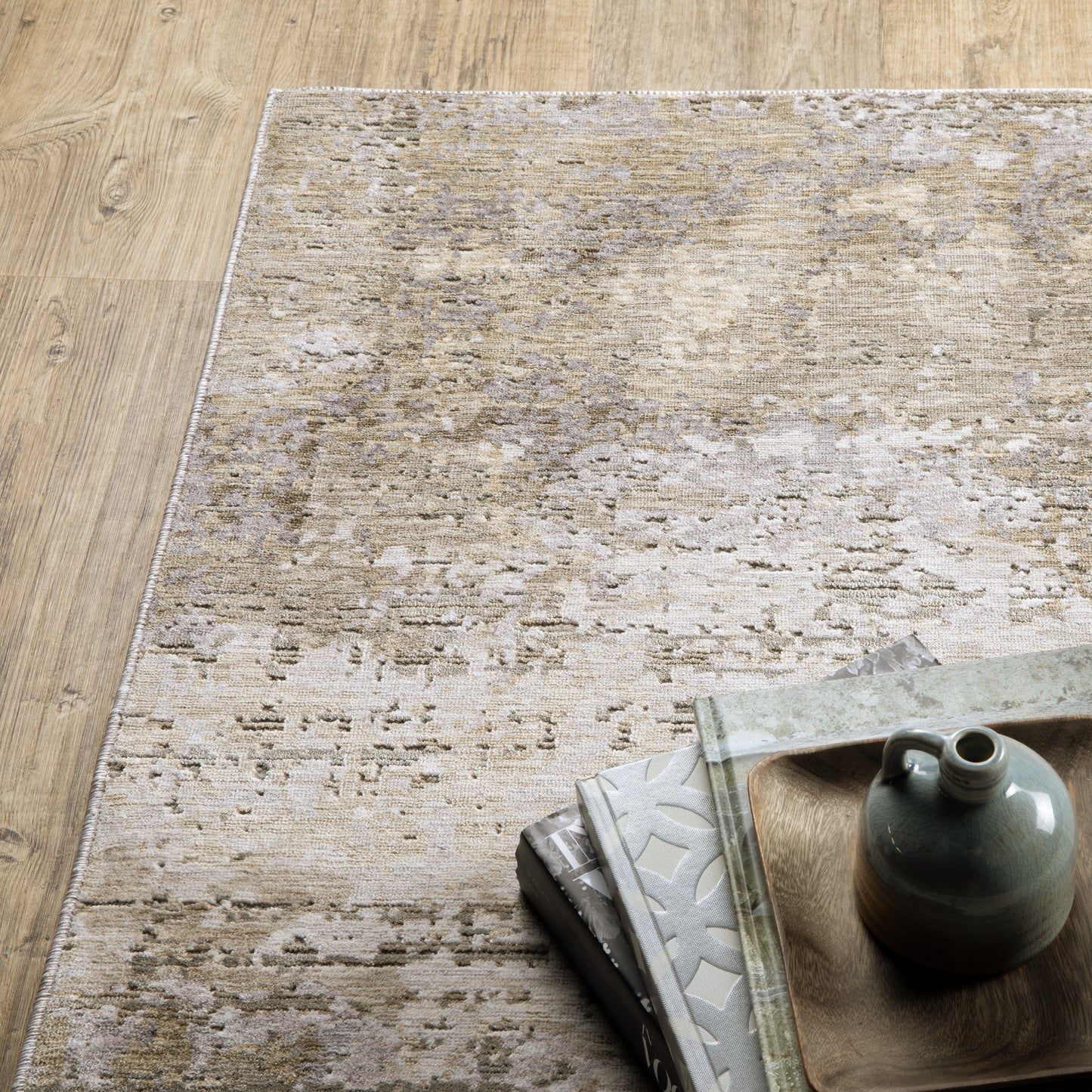NEBULOUS 001H9 Beige Rug - ORIENTAL WEAVERS
