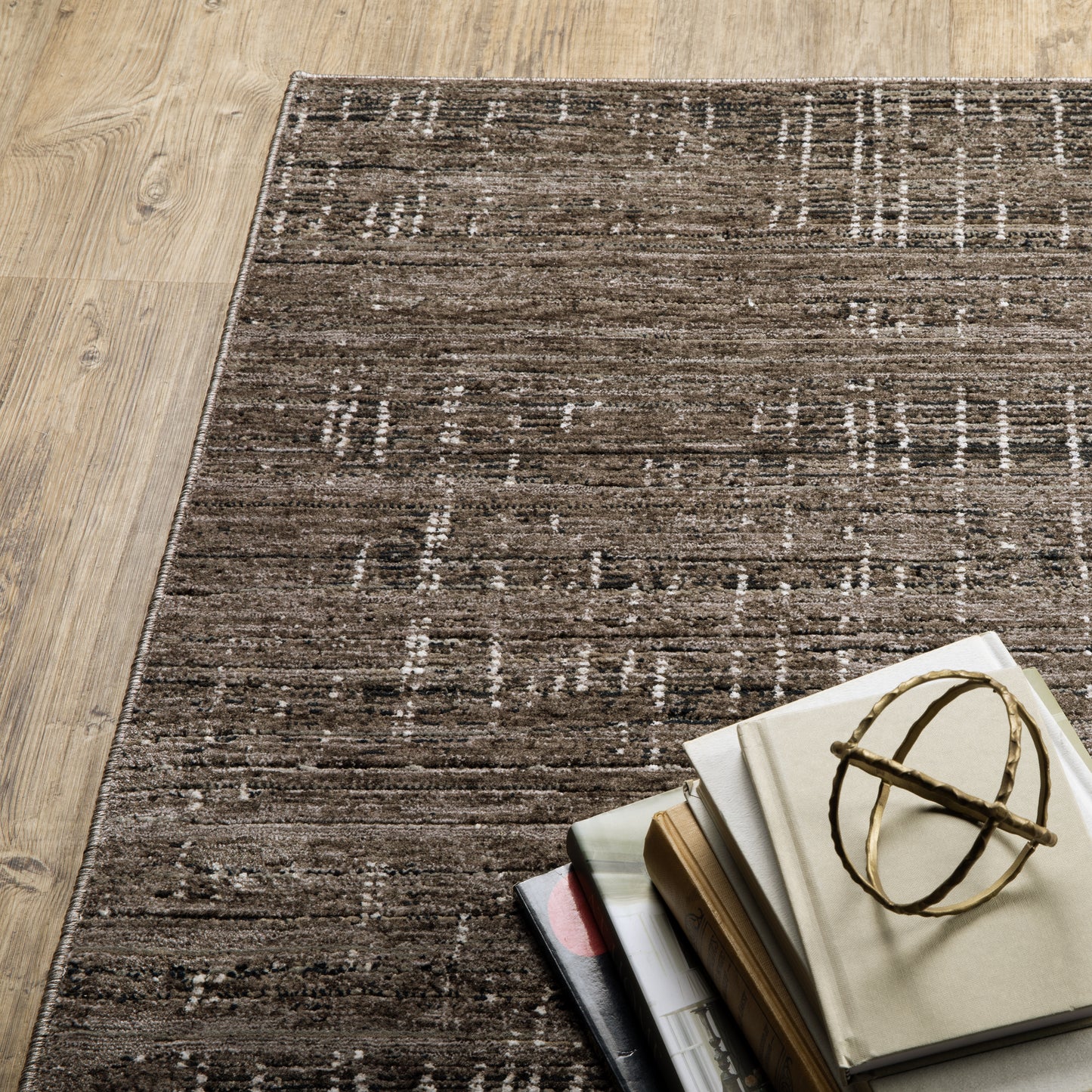 NEBULOUS 751D9 Charcoal Rug - ORIENTAL WEAVERS