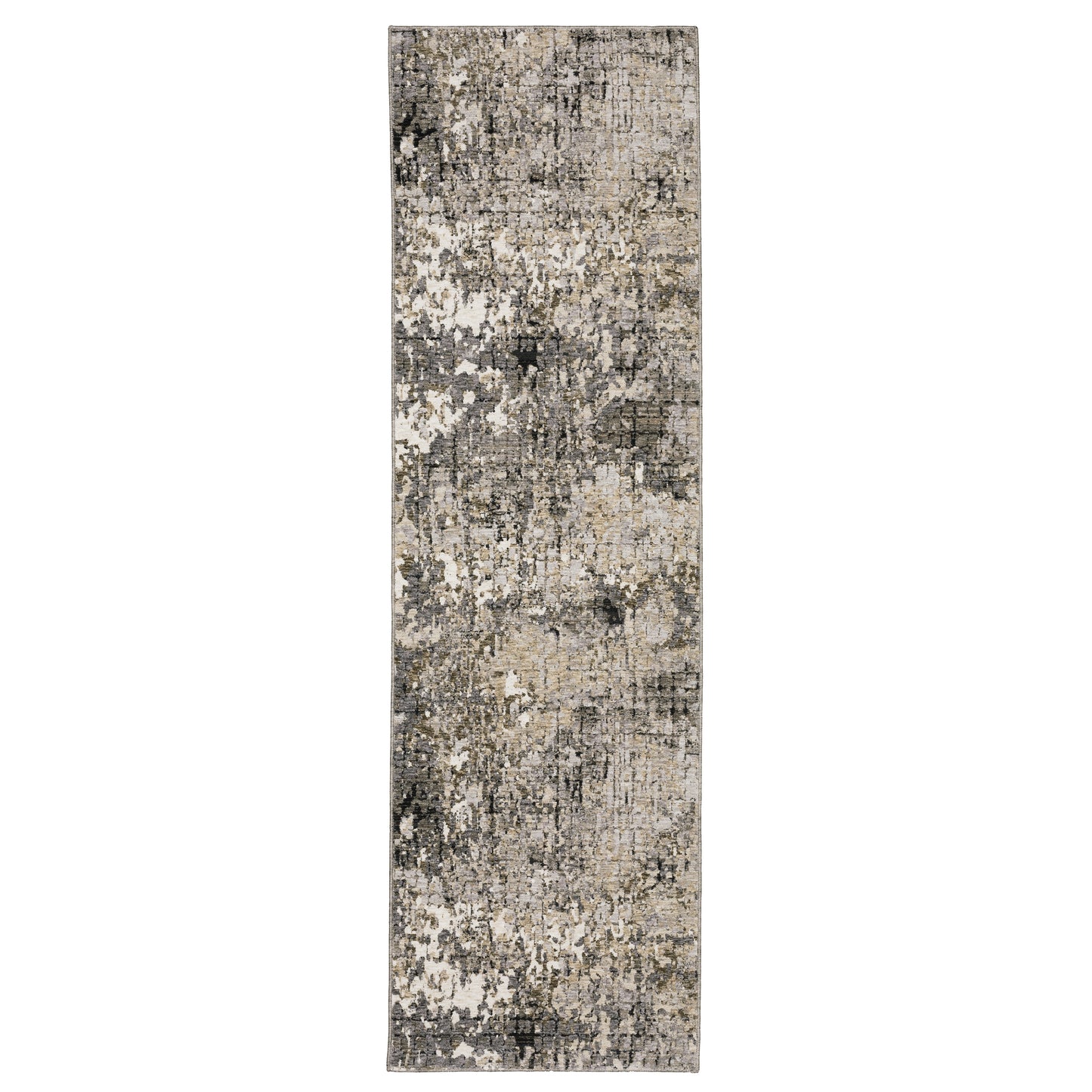 NEBULOUS 091D9 Grey Rug - ORIENTAL WEAVERS