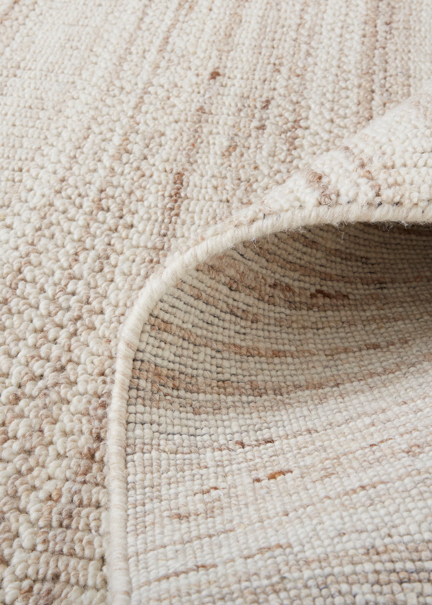 Keaton Transitional/Casual/Scandinavian Solid/Stripes Ivory - Feizy Rug