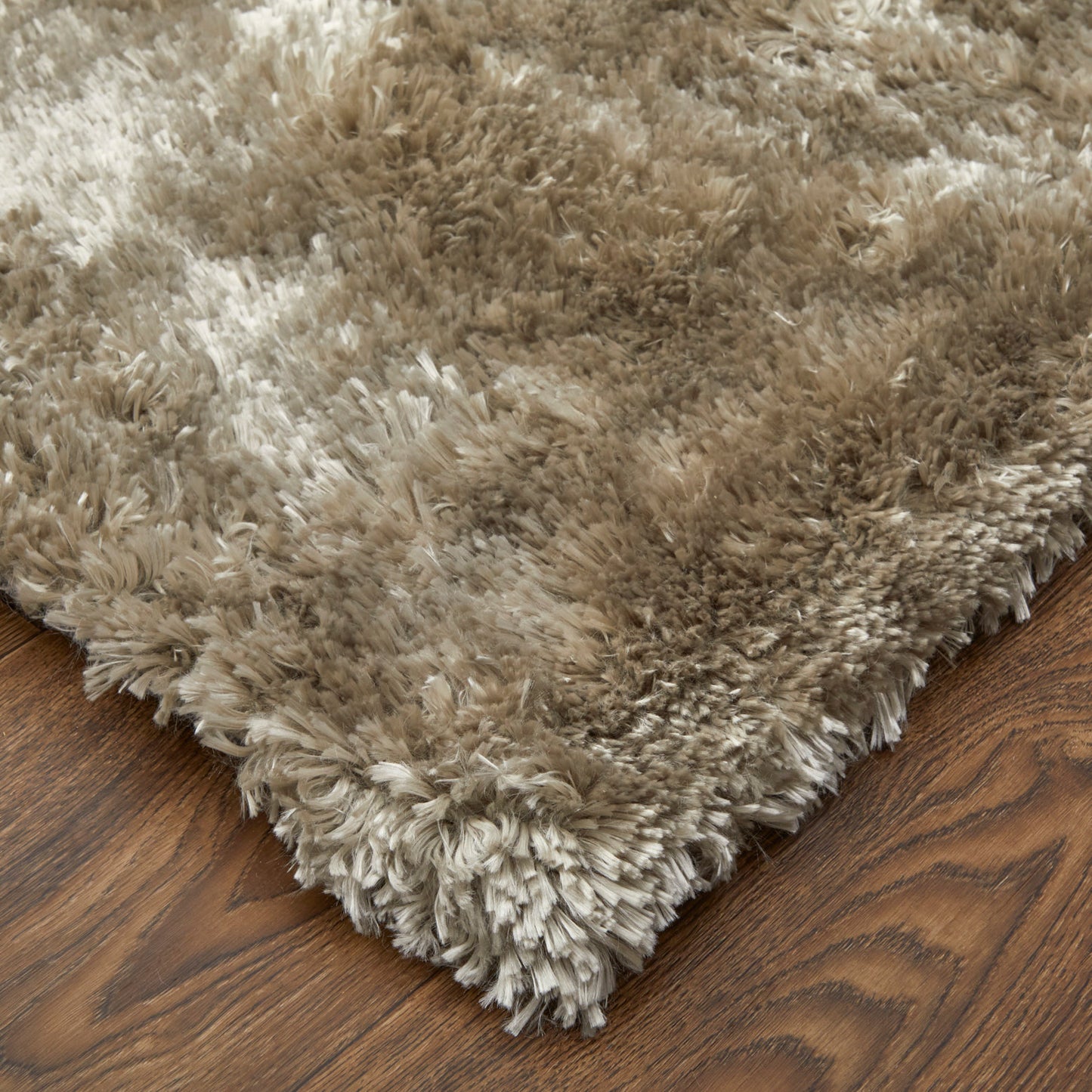 Blunham Modern/Luxury & Glam Solid Gold/Green - Feizy Rug