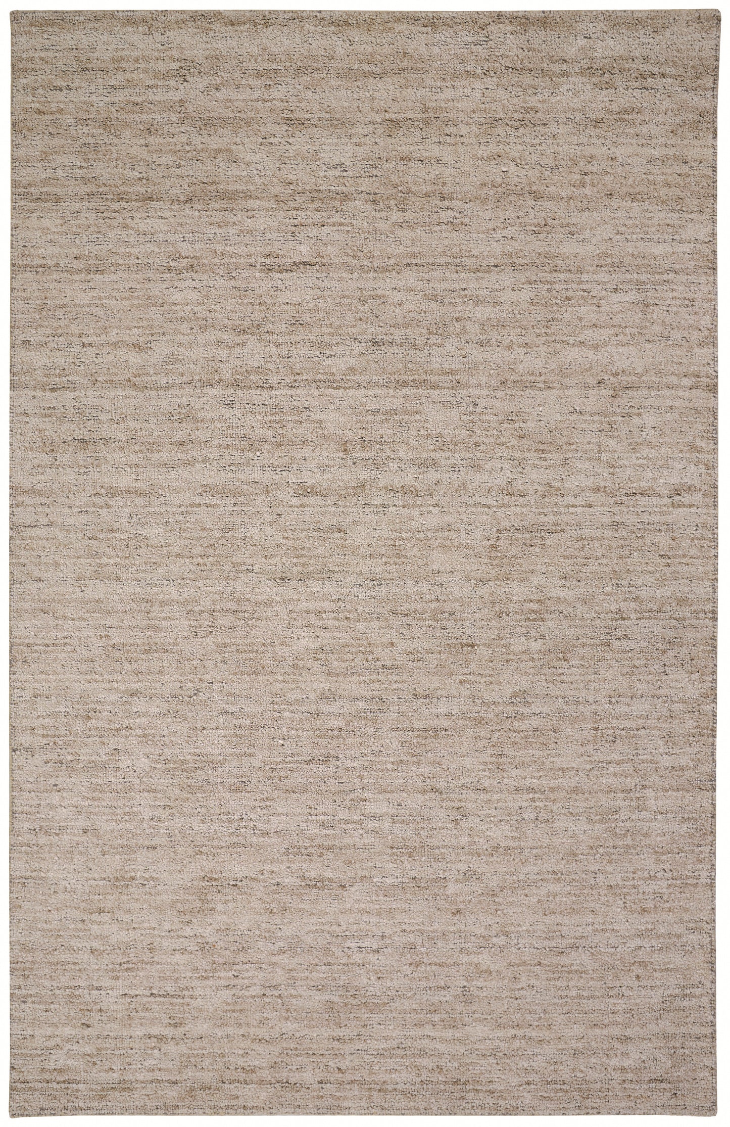 Delino Transitional/Casual/Industrial Solid Taupe - Feizy Rug