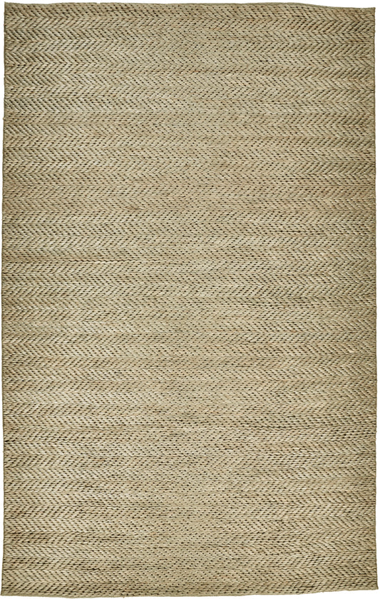 Kaelani Transitional/Casual Geometric/Solid Tan/Gray - Feizy Rug
