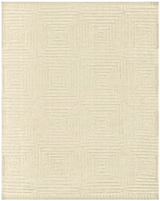 Channels Modern/Global Geometric Ivory - Feizy Rug