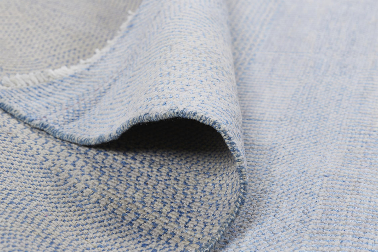 Janson Transitional/Casual/Nautical & Coastal Blue/Silver Area Rug