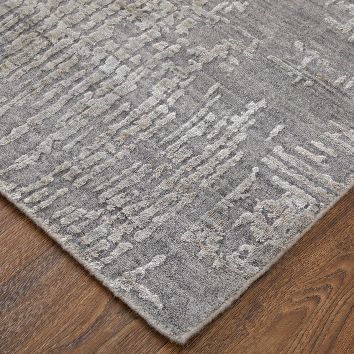 Eastfield Modern/Casual Abstract/Distressed Gray 69A9 - Feizy Rug