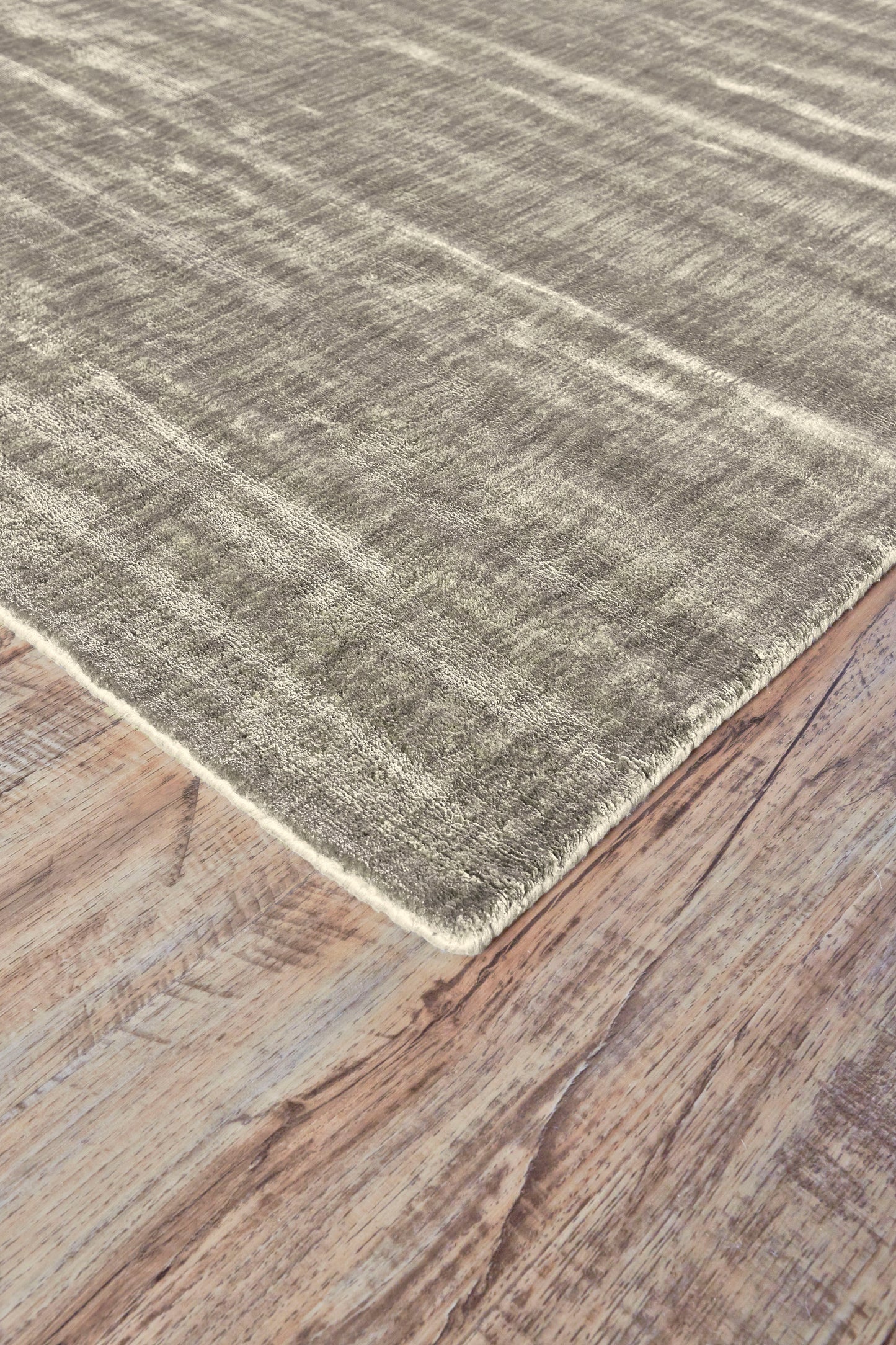 Marlowe Modern/Casual/Industrial Chevron/Abstract/Gradient & Ombre Gray/Taupe - Feizy Rug