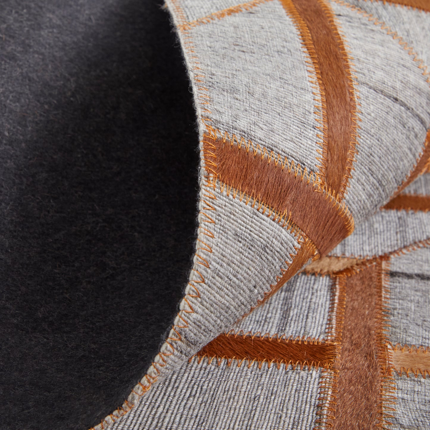 Fannin Transitional/Mid-Century Modern Tan/Brown/Gray Area Rug