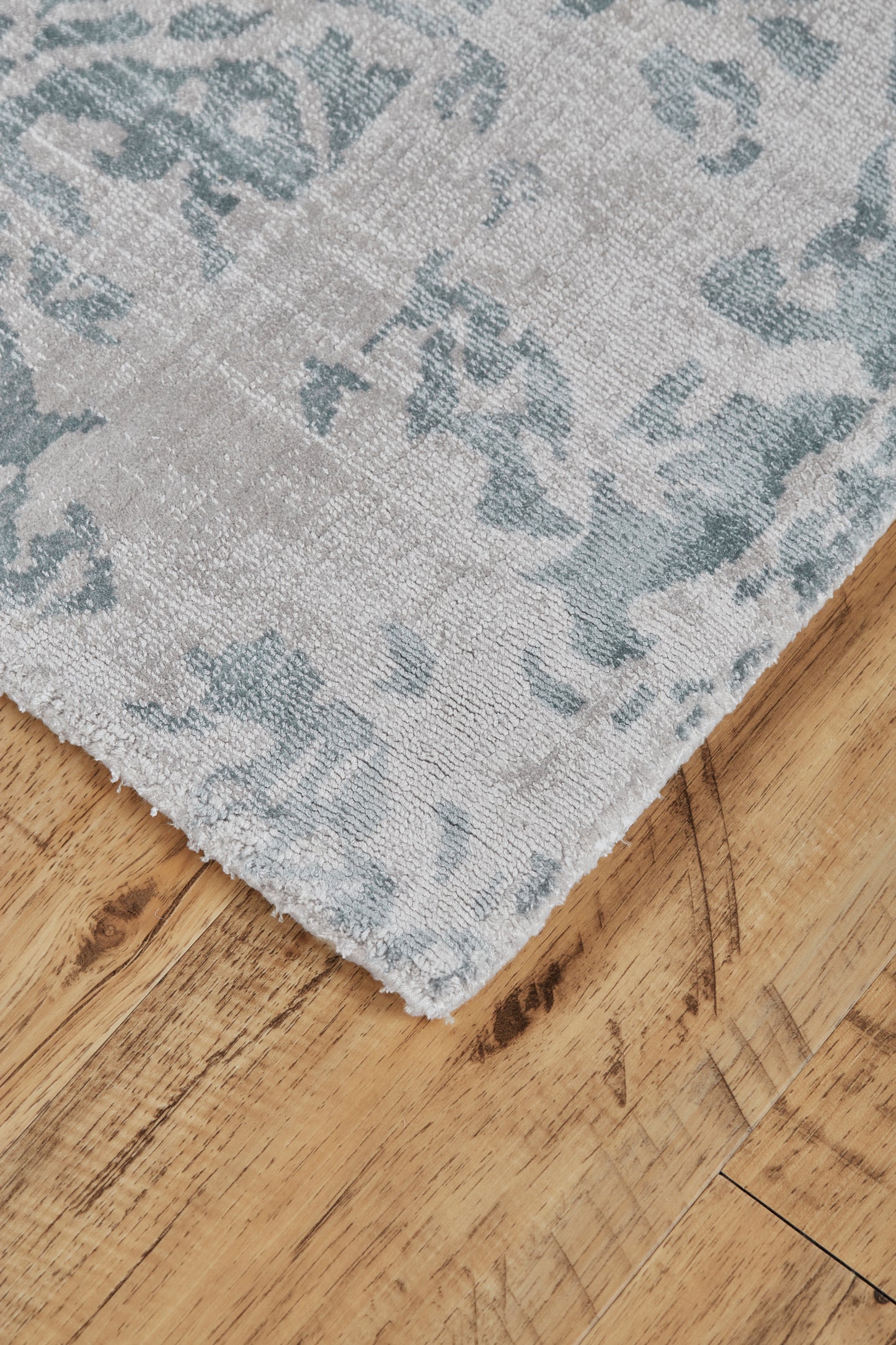 Nadia Transitional/Vintage Distressed Blue/Gray - Feizy Rug