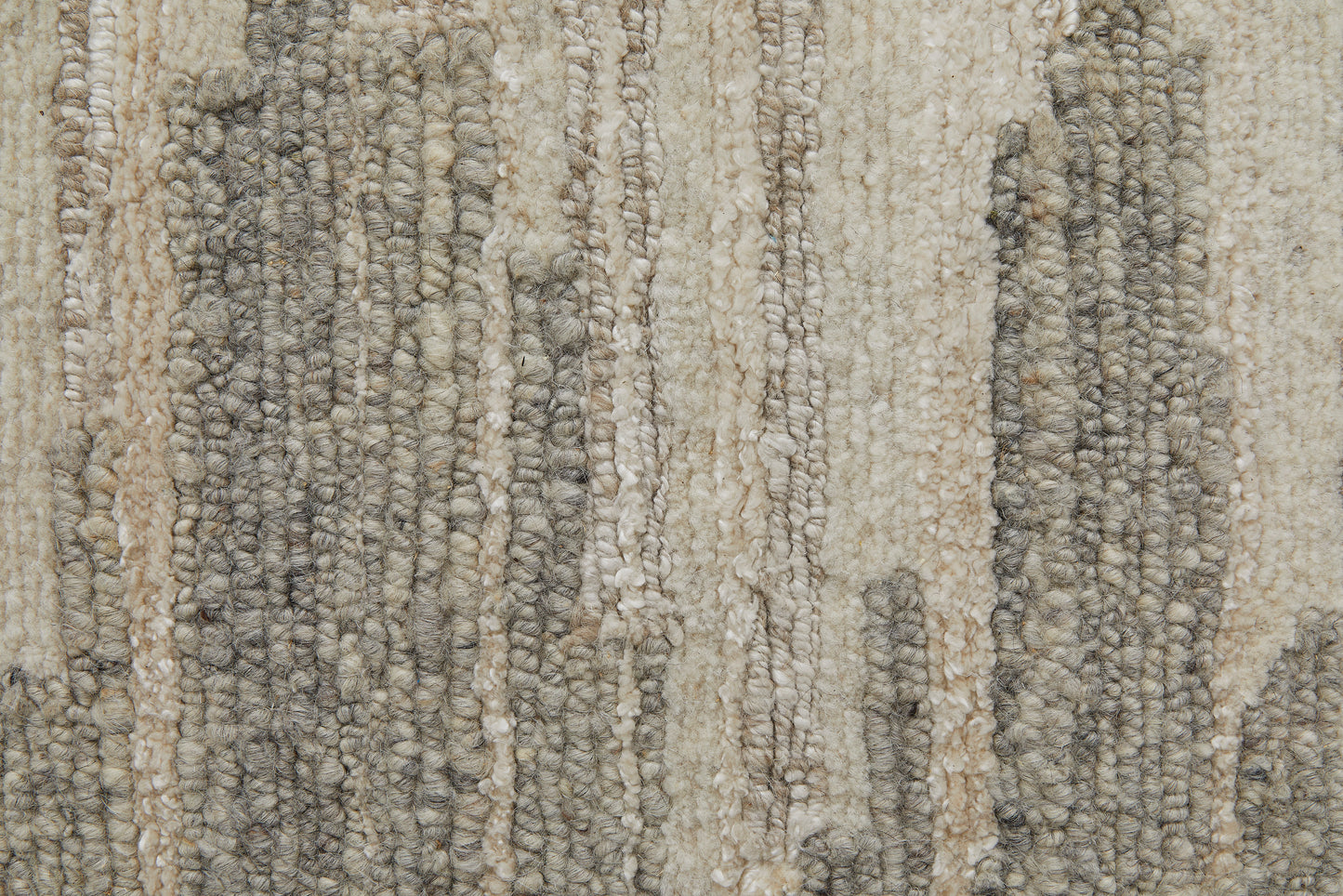 Navaro Modern/Casual/Industrial Gradient & Ombre/Abstract Ivory/Tan - Feizy Rug