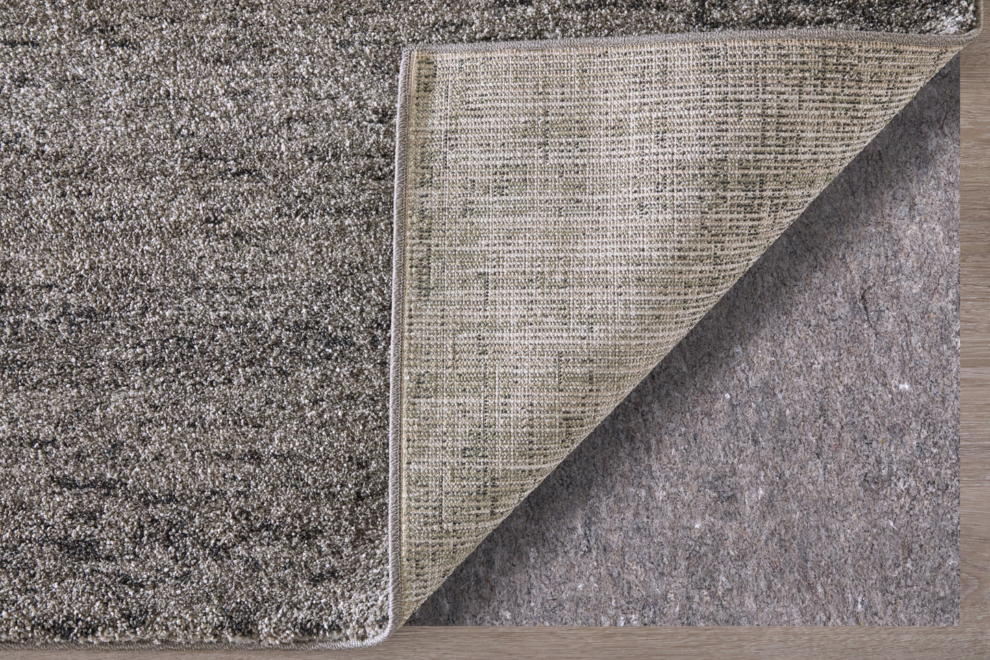 Jameson Modern/Bohemian & Eclectic Distressed/Abstract Gray/Black - Feizy Rug