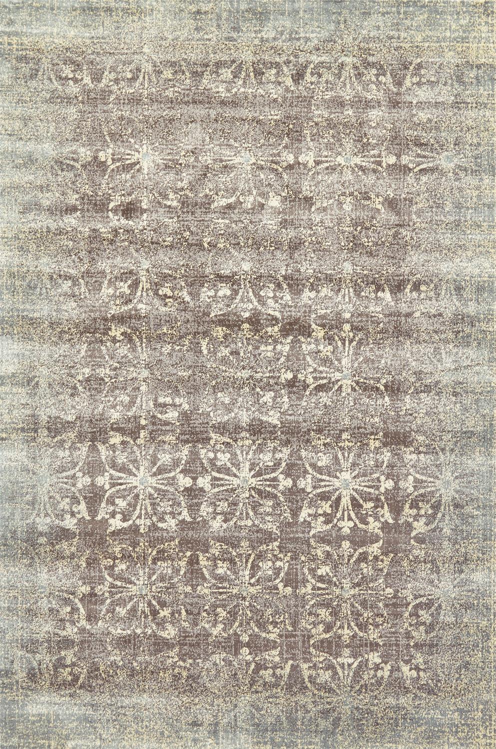Fiona Transitional/Bohemian & Eclectic/Global Geometric/Abstract Brown/Ivory/Gray - Feizy Rug