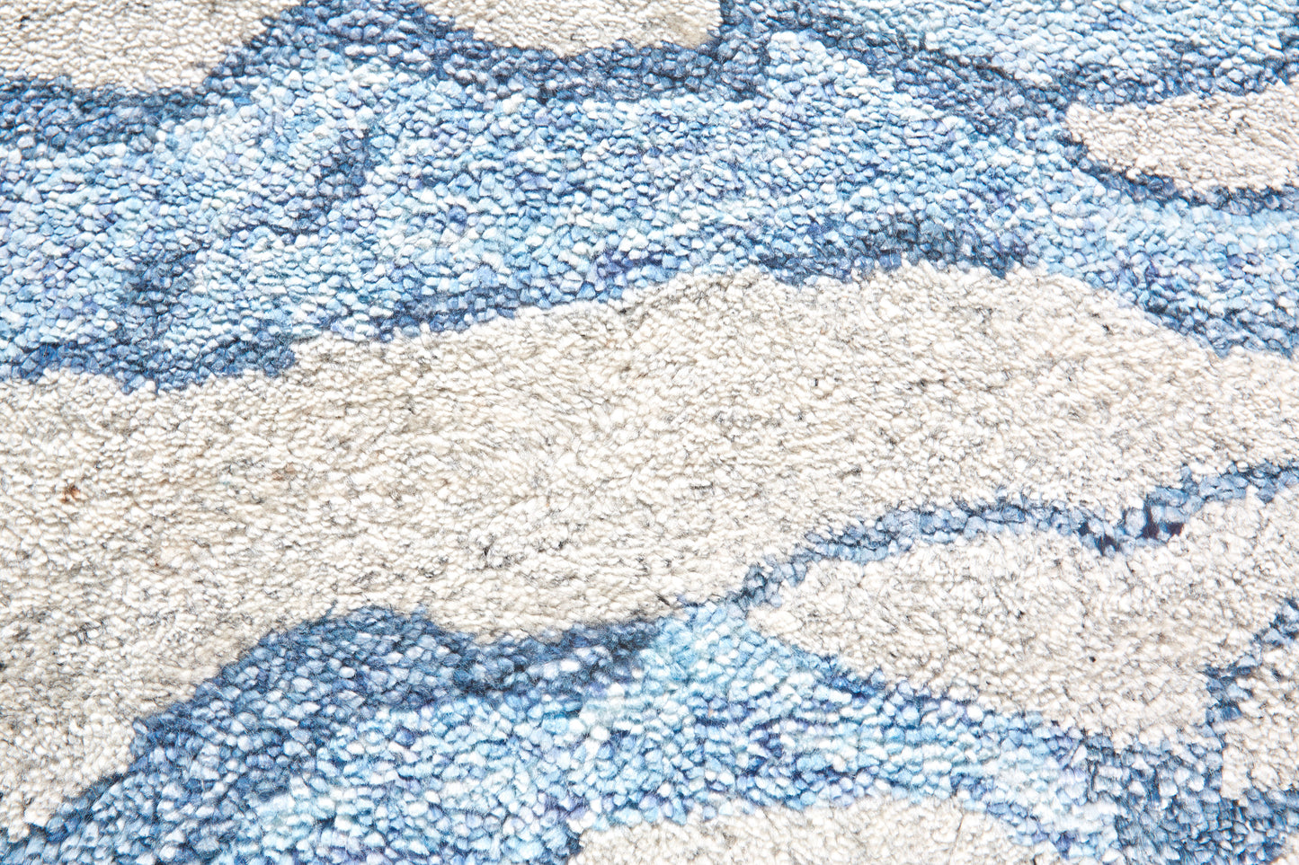 Cosmo Transitional/Casual/Nautical & Coastal Watercolor/Abstract Blue/Green/Ivory - Feizy Rug