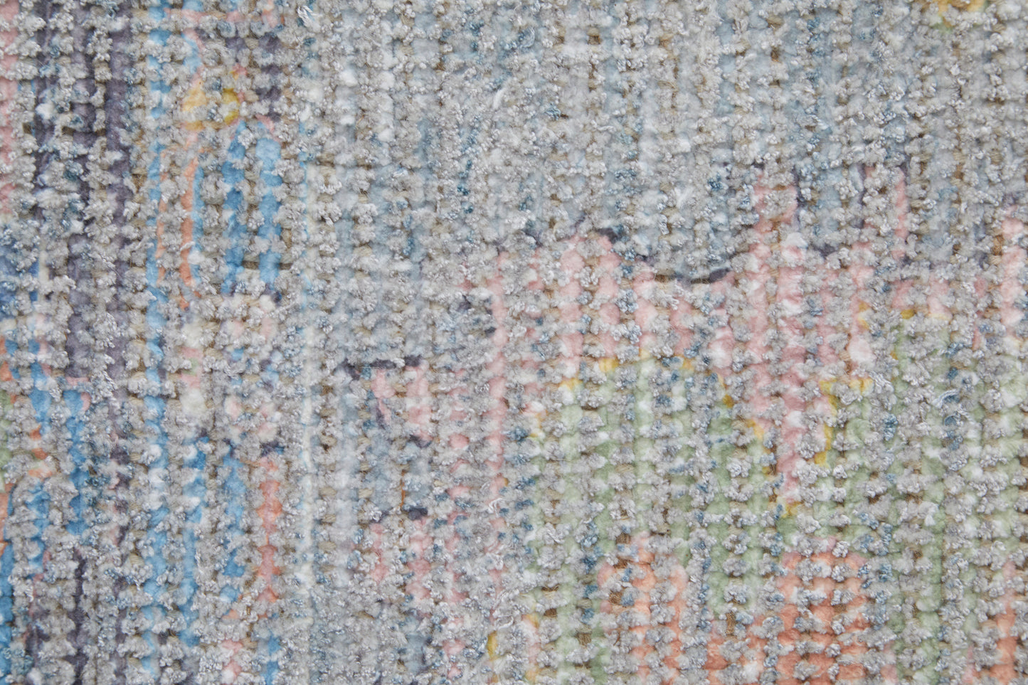 Caldwell Transitional/Bohemian & Eclectic/Global Blue/Yellow/Orange Area Rug