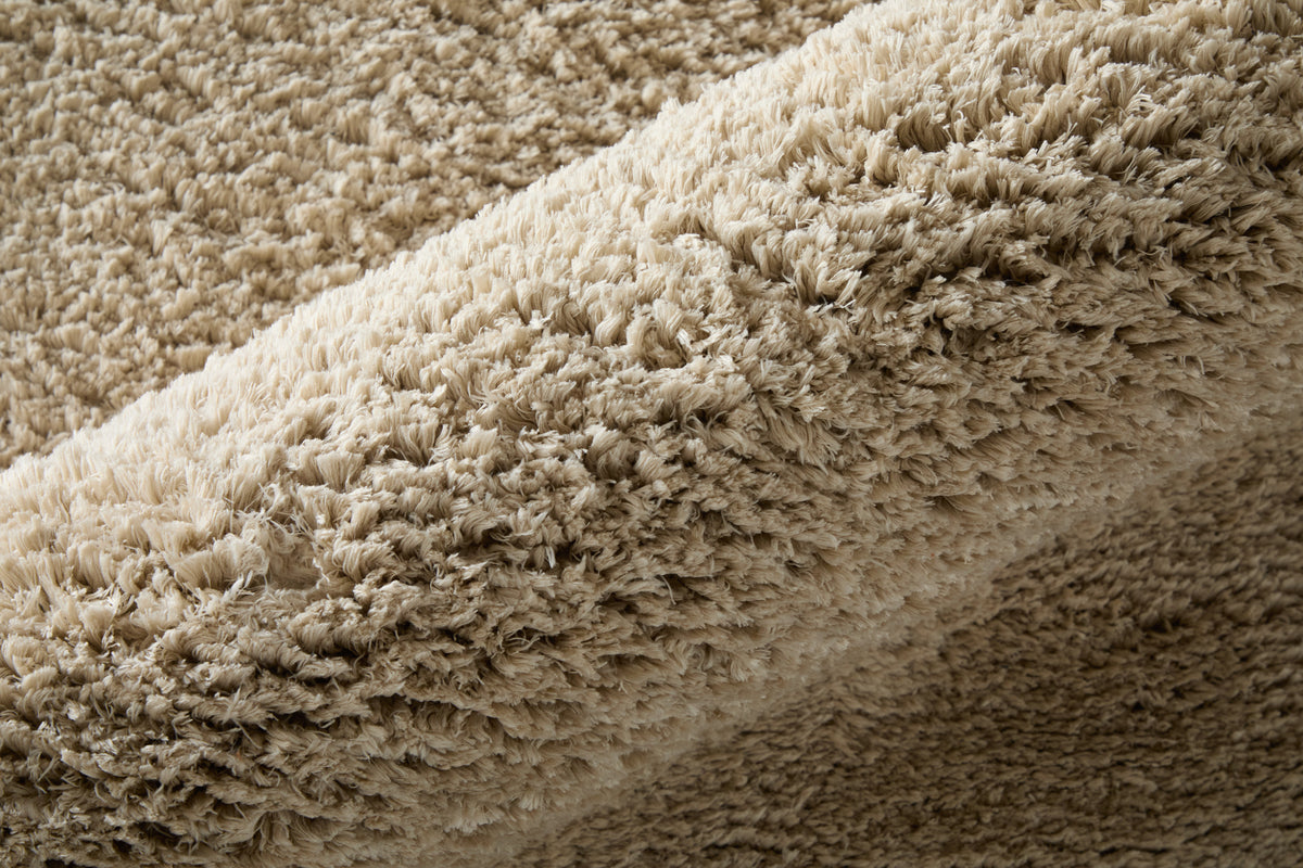 Tula Modern/Classic Solid Tan - Feizy Rug