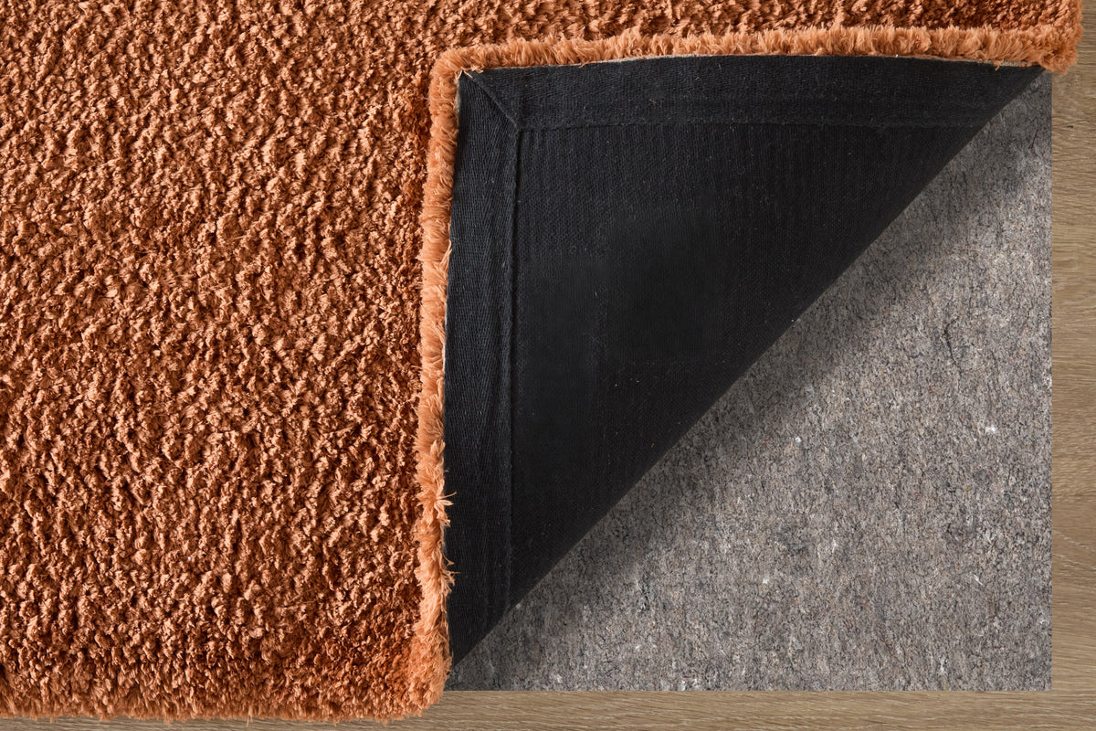 Tula Modern/Classic Solid Orange - Feizy Rug