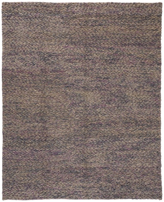 Berkeley Transitional/Casual Purple/Taupe/Gray Area Rug