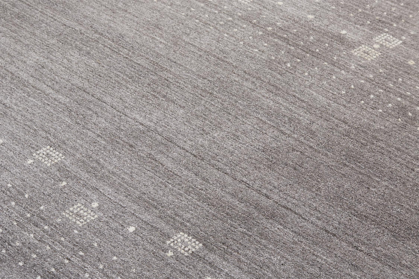 Legacy Transitional/Casual/Global Solid/Southwestern/Polka Dots Gray/Ivory - Feizy Rug