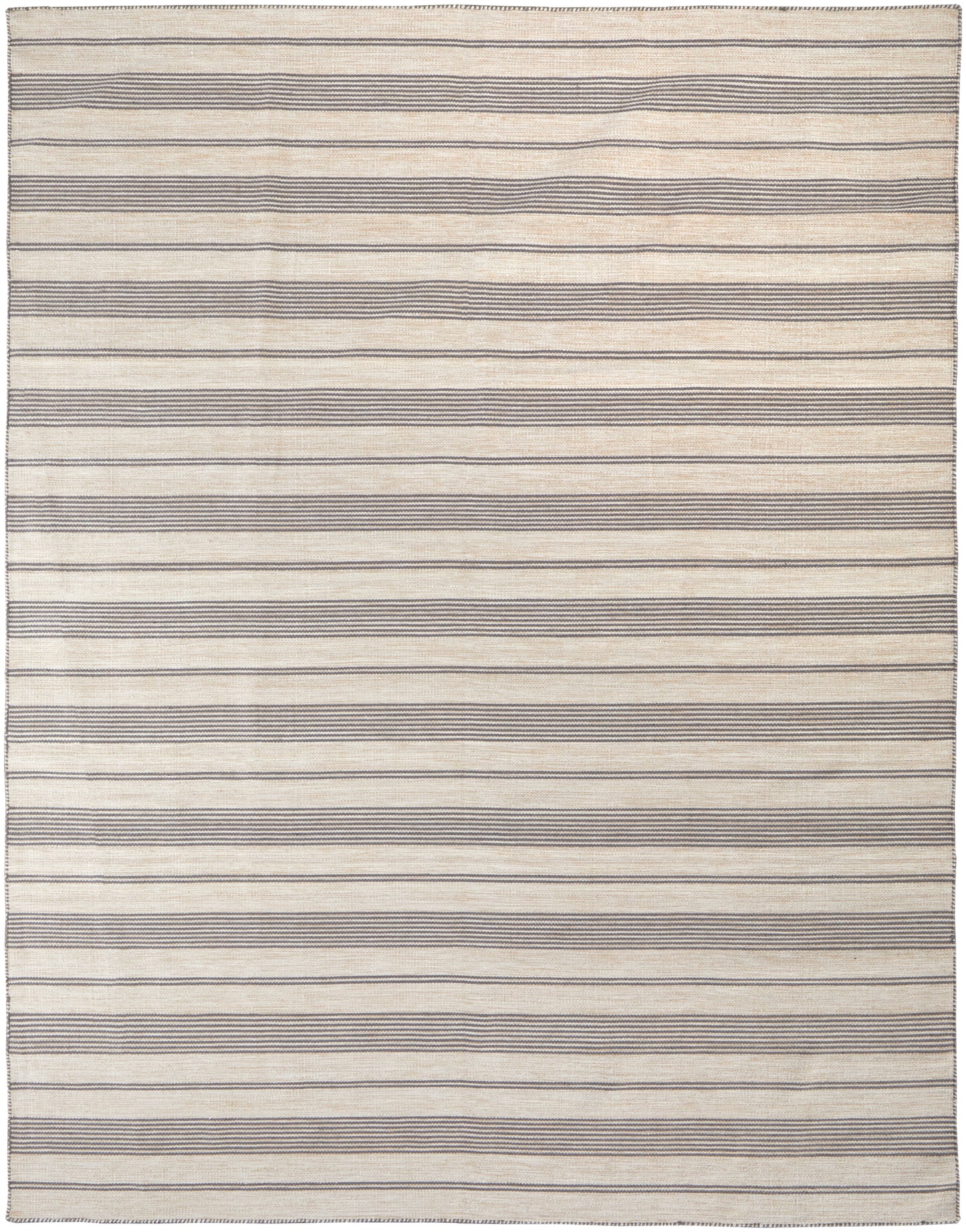 Duprine Transitional/Casual/Nautical & Coastal Stripes/Geometric Gray/Ivory - Feizy Rug