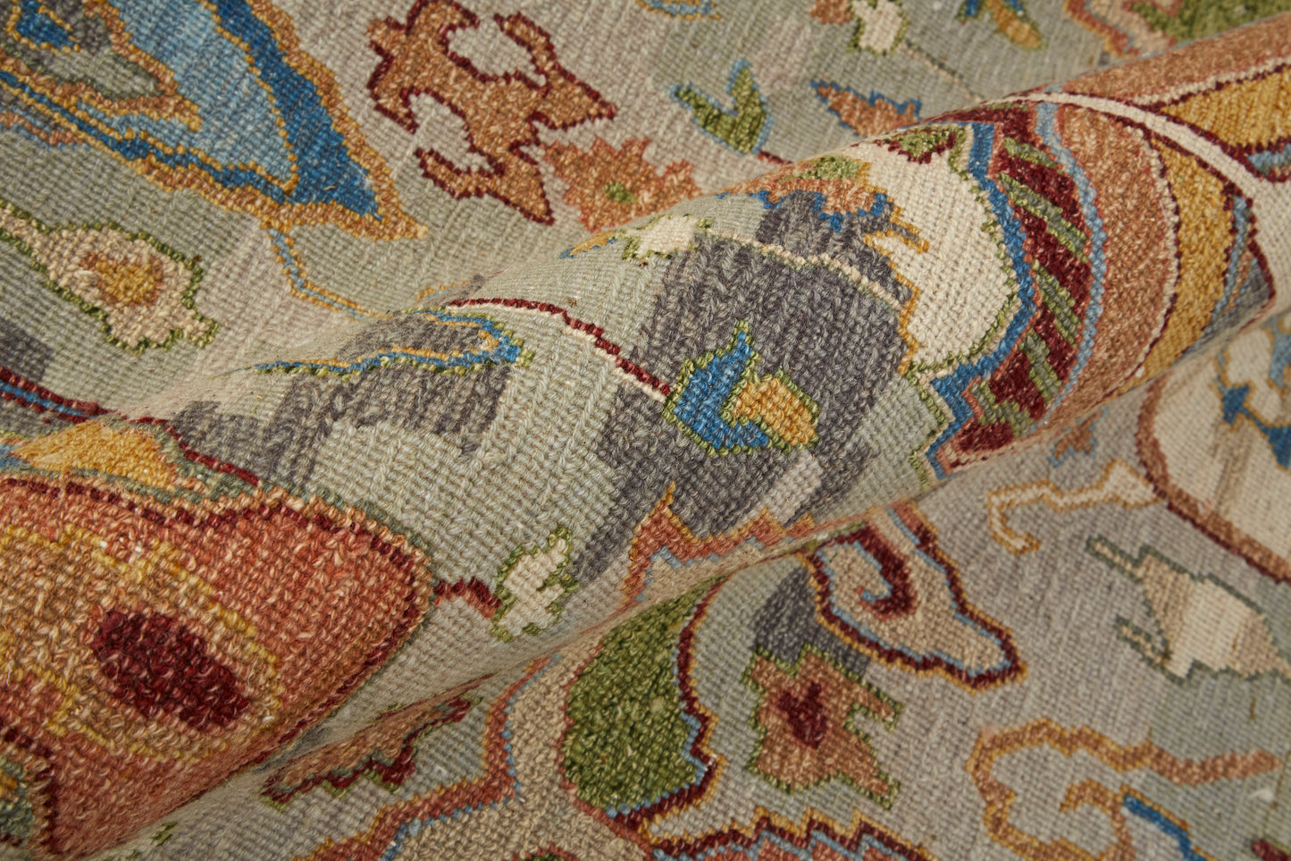 Leylan Transitional/Bohemian & Eclectic/Craftsman Ikat Taupe/Tan/Orange - Feizy Rug