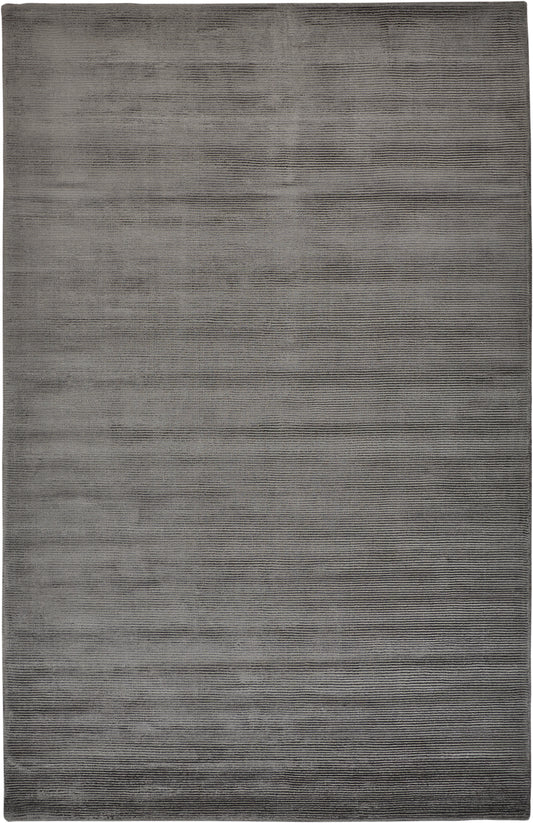 Batisse Modern/Luxury & Glam Gray/Black Accent Rug