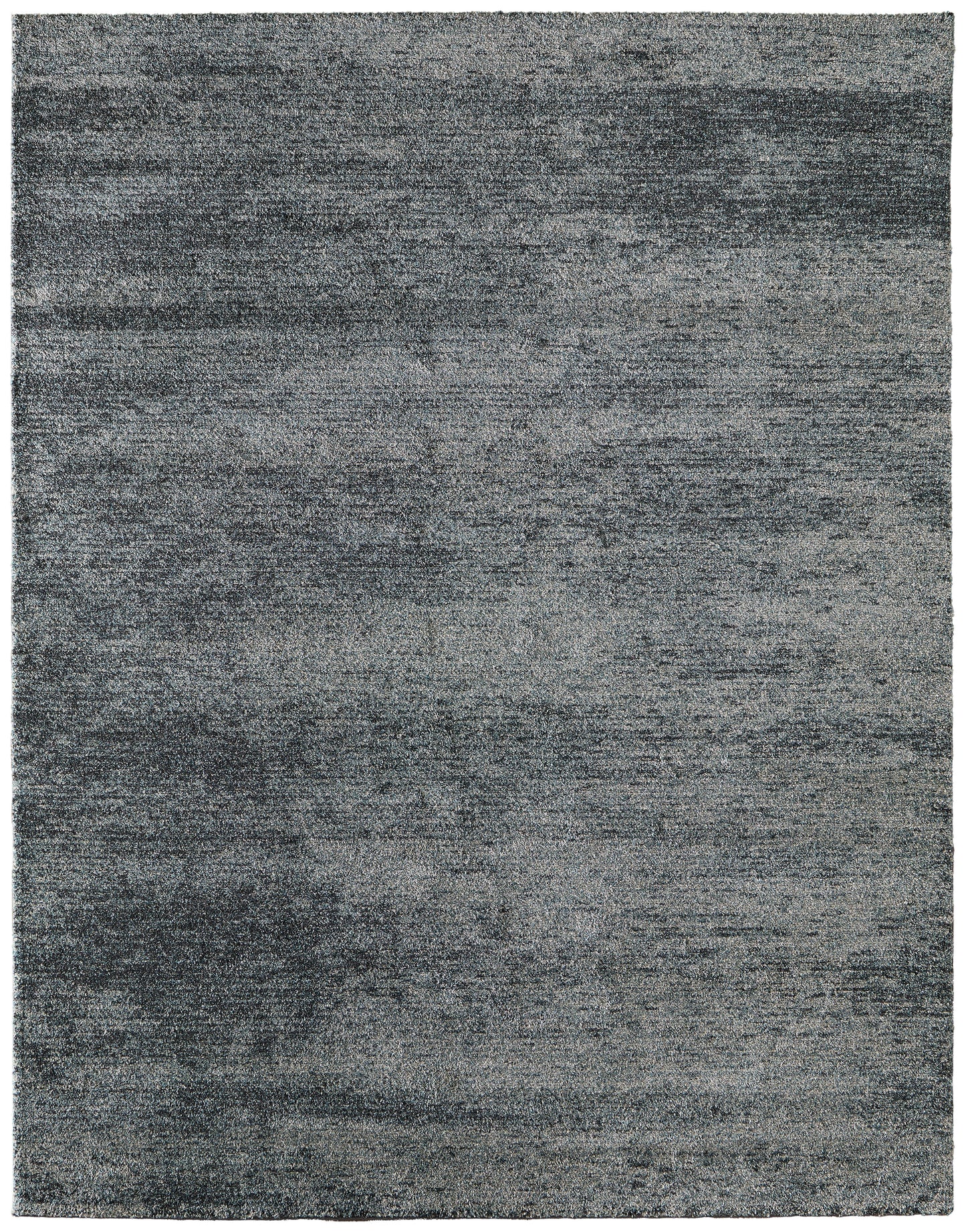 Jameson Modern/Bohemian & Eclectic Distressed/Abstract Gray/Black/Blue - Feizy Rug