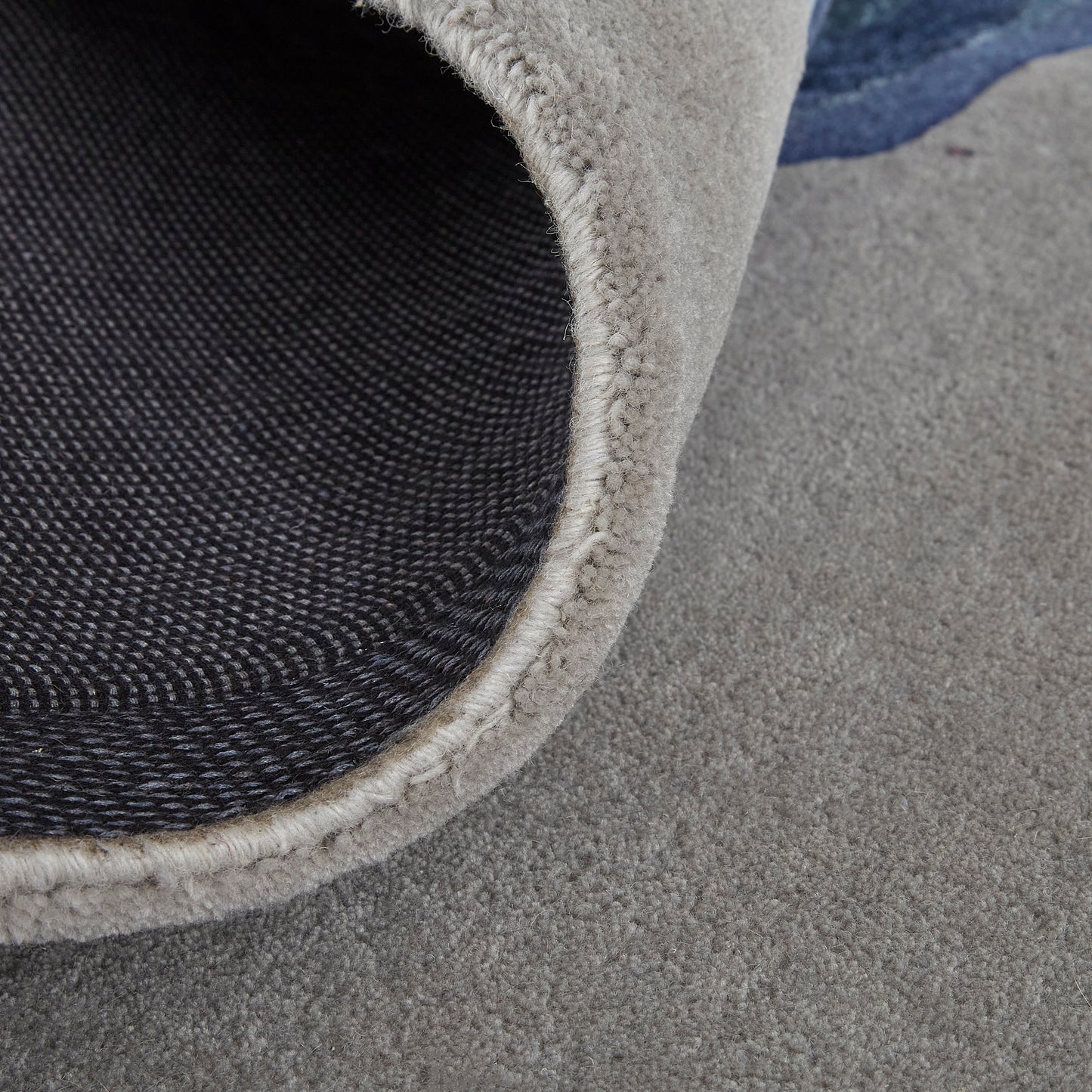 Serrano Transitional/Industrial/Casual Abstract/Watercolor Gray/Blue - Feizy Rug