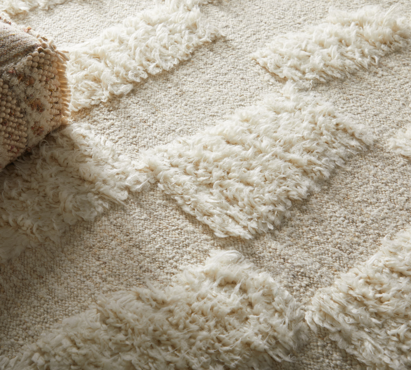 Ashby Transitional/Mid-Century Modern/Casual Ivory Area Rug