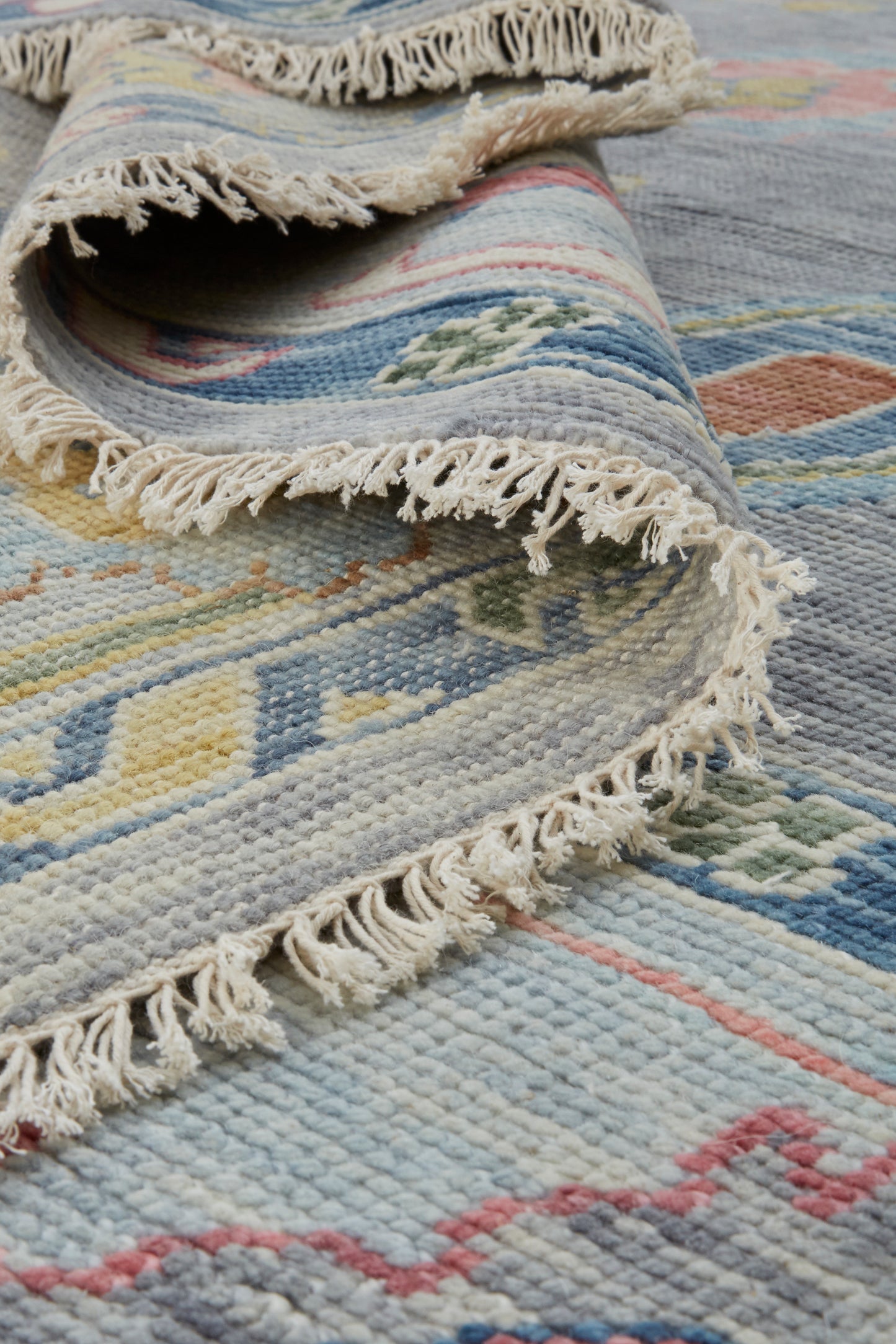 Karina Traditional/Persian/Craftsman Persian/Bordered/Abstract Blue/Gray/Red - Feizy Rug