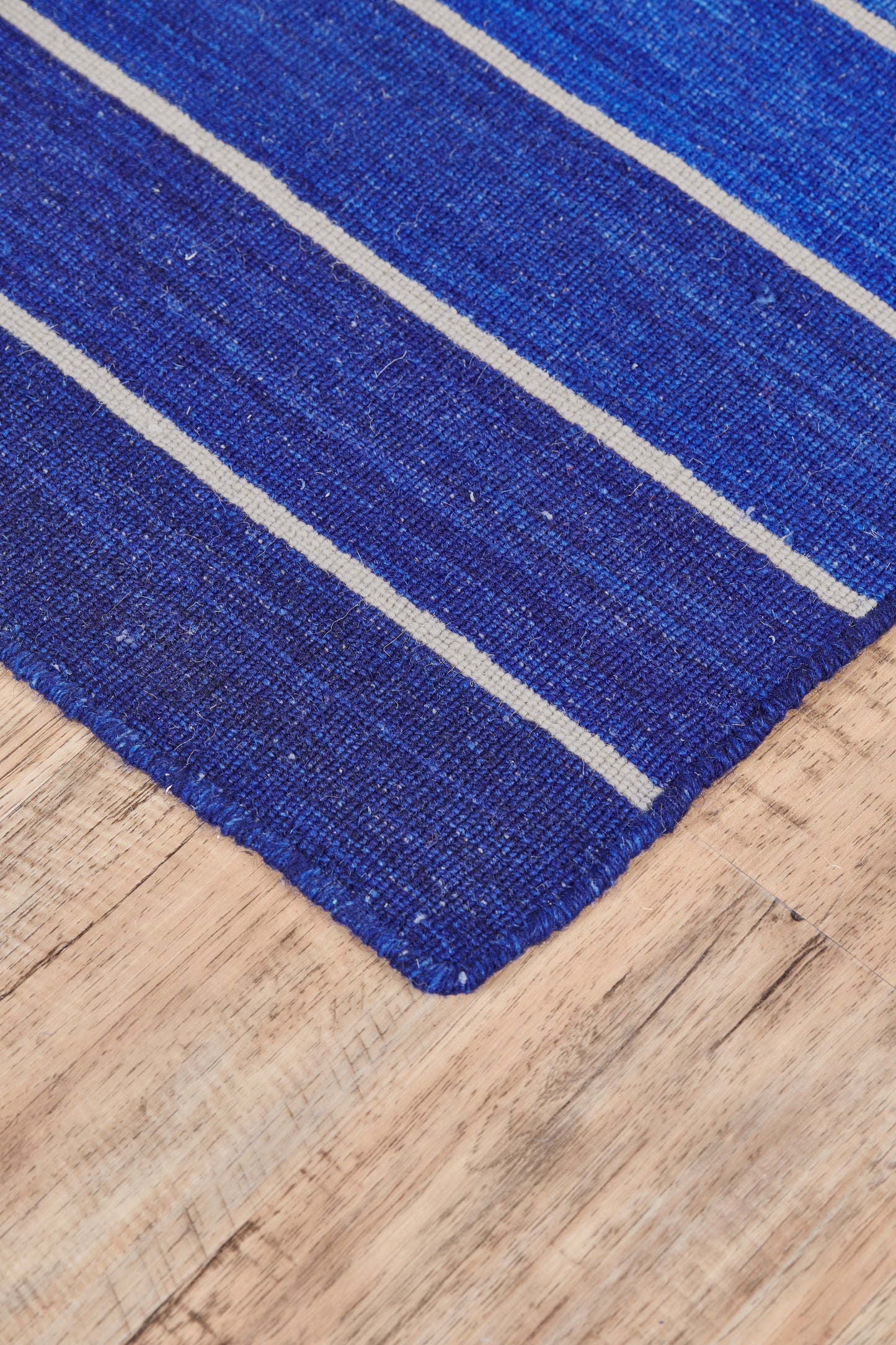 Santino Transitional/Casual/Nautical & Coastal Stripes Blue - Feizy Rug