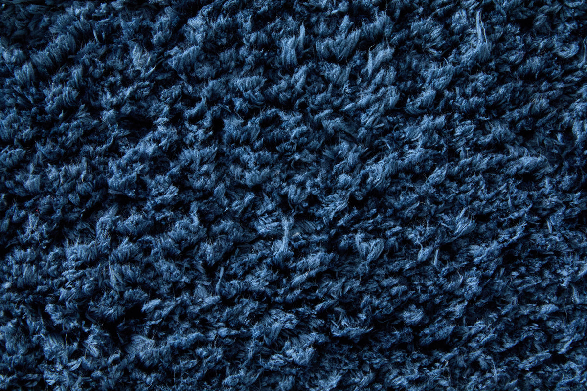 Tula Modern/Classic Solid Blue - Feizy Rug