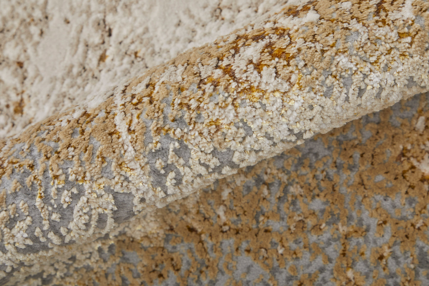 Aura Modern/Luxury & Glam/Bohemian & Eclectic Ivory/Brown/Gray Runner  Feizy Rugs Small Parcel,Feizy Rugs,Aura,Ivory/Brown/Gray,2'10" x 7'10",Runner,Polyester/Polypropylene,Modern/Luxury & Glam/Bohemian & Eclectic,Turkey